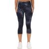 imageTHE GYM PEOPLE Womens Yoga Pants High Waist with Pocket Tummy ControlBlackDark GreyWhite