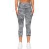 imageTHE GYM PEOPLE Womens Yoga Pants High Waist with Pocket Tummy ControlBlackWhiteGrey