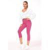 imageTHE GYM PEOPLE Womens Yoga Pants High Waist with Pocket Tummy ControlBright Pink