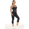 imageTHE GYM PEOPLE Womens Yoga Pants High Waist with Pocket Tummy ControlZcapris Dark Camo