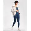 imageTHE GYM PEOPLE Womens Zip Up Hoodies Fleece Workout Jackets Sweatshirts with Pockets Thumb HoleHeather White