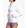 imageTHE GYM PEOPLE Womens Zip Up Hoodies Fleece Workout Jackets Sweatshirts with Pockets Thumb HoleWhite