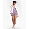 imageTHE GYM PEOPLE Womens Zip Up Hoodies Fleece Workout Jackets Sweatshirts with Pockets Thumb HoleWhite