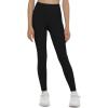 imageTHE GYM PEOPLE Girls Workout Leggings Kids High Waist Stretch Athletic Dance Yoga Pants with PocketsBlack