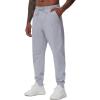 imageTHE GYM PEOPLE Mens Drawstring Workout Joggers Pants Lightweight Tapered Running Lounge Sweatpants with PocketsGrey