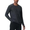 imageTHE GYM PEOPLE Mens Long Sleeve Workout Shirts Moisture Wicking Athletic Running Tee Tops with Thumb HolesDark Grey Heather