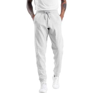 imageTHE GYM PEOPLE Mens Fleece Joggers Pants with Deep Pockets in Loosefit StyleFleece Lined Light Grey