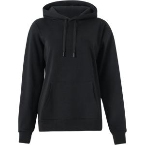 imageTHE GYM PEOPLE Womens Basic Pullover Hoodie Loose fit Ultra Soft Fleece hooded Sweatshirt With PocketsBlack