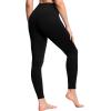 imageTHE GYM PEOPLE Womens High Waist Workout Legging Soft Tummy Control Squat Proof Yoga Running PantsBlack