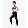 imageTHE GYM PEOPLE Womens High Waist Workout Legging Soft Tummy Control Squat Proof Yoga Running PantsBlack