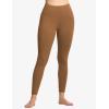 imageTHE GYM PEOPLE Womens High Waist Workout Legging Soft Tummy Control Squat Proof Yoga Running PantsBrown