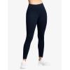 imageTHE GYM PEOPLE Womens High Waist Workout Legging Soft Tummy Control Squat Proof Yoga Running PantsNavy Blue