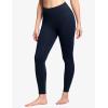 imageTHE GYM PEOPLE Womens High Waist Workout Legging Soft Tummy Control Squat Proof Yoga Running PantsNavy Blue