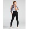imageTHE GYM PEOPLE Womens High Waist Yoga Pants Soft Tummy Control Athletic Workout Leggings with Deep PocketsBlack