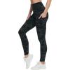 imageTHE GYM PEOPLE Womens High Waist Yoga Pants Soft Tummy Control Athletic Workout Leggings with Deep PocketsBlack Camo