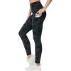 imageTHE GYM PEOPLE Womens High Waist Yoga Pants Soft Tummy Control Athletic Workout Leggings with Deep PocketsBlack Camo