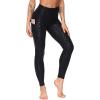 imageTHE GYM PEOPLE Womens High Waist Yoga Pants Soft Tummy Control Athletic Workout Leggings with Deep PocketsBlack Leopard