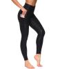 imageTHE GYM PEOPLE Womens High Waist Yoga Pants Soft Tummy Control Athletic Workout Leggings with Deep PocketsBlack Leopard