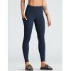 imageTHE GYM PEOPLE Womens High Waist Yoga Pants Soft Tummy Control Athletic Workout Leggings with Deep PocketsNavy Blue