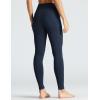imageTHE GYM PEOPLE Womens High Waist Yoga Pants Soft Tummy Control Athletic Workout Leggings with Deep PocketsNavy Blue