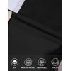 imageTHE GYM PEOPLE Womens High Waist Yoga Workout Shorts Tummy Control Fitness Athletic Running Compression ShortsBlack