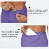 imageTHE GYM PEOPLE Womens High Waisted Running Shorts Quick Dry Athletic Workout Shorts with Mesh Liner Zipper PocketsLight Purple
