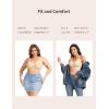 imageTHE GYM PEOPLE Womens Wireless Seamless Bras Full Coverage Comfortable Bralette Invisible Everyday Tshirt Bra PaddedNude