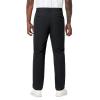 imageTHE GYM PEOPLE Mens Golf Pants Stretch Comfy Casual Pants 3032 Work Trousers with PocketsLight Brushed Fleece Black