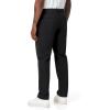 imageTHE GYM PEOPLE Mens Golf Pants Stretch Comfy Casual Pants 3032 Work Trousers with PocketsLight Brushed Fleece Black