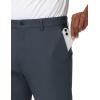 imageTHE GYM PEOPLE Mens Golf Pants Stretch Comfy Casual Pants 3032 Work Trousers with PocketsLight Brushed Fleece Blue