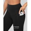imageTHE GYM PEOPLE Womens High Waisted Yoga Leggings Soft Tummy Control Workout Running Athletic Pants with PocketsBlack