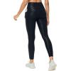 imageTHE GYM PEOPLE Womens High Waisted Yoga Leggings Soft Tummy Control Workout Running Athletic Pants with PocketsBlack Leopard