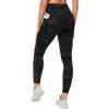 imageTHE GYM PEOPLE Womens High Waisted Yoga Leggings Soft Tummy Control Workout Running Athletic Pants with PocketsBlackgrey Camo