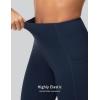 imageTHE GYM PEOPLE Womens High Waisted Yoga Leggings Soft Tummy Control Workout Running Athletic Pants with PocketsNavy Blue