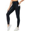 imageTHE GYM PEOPLE Womens Scrunch Butt Lifting Yoga Pants High Waisted Stretch Athletic Workout Leggings with PocketsBlack Leopard