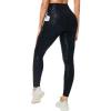 imageTHE GYM PEOPLE Womens Scrunch Butt Lifting Yoga Pants High Waisted Stretch Athletic Workout Leggings with PocketsBlack Leopard