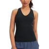 imageTHE GYM PEOPLE Womens V Neck Workout Tank Tops Racerback Slim Fit Sleeveless Yoga Running Athletic ShirtsBlack